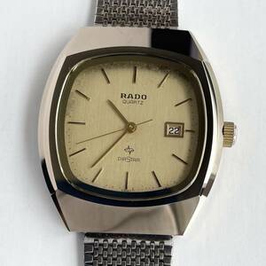 [稼働] Rado DIASTAR ラドー ダイヤスター 129.9507.3 クォーツ 