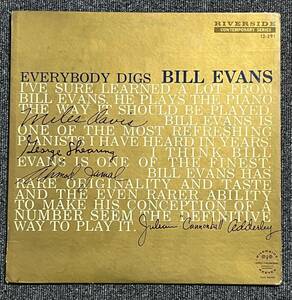 【オリジナル/美盤】『 Everybody Digs 』Bill Evans Philly Joe Jones ビル・エバンス フィリー・ジョー・ジョーンズ
