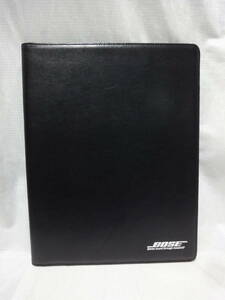 ◆ 希少品 レア ◆ BOSE ボーズ フォルダ レポートパッド ファイル /中古品 現状渡し