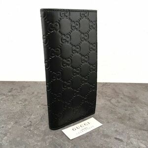 ☆送料無料☆ 未使用品 GUCCI 長財布 307774 ブラック 札入れ 12