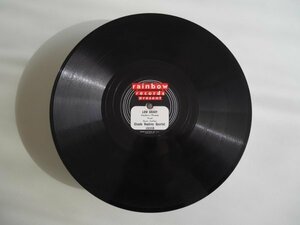 レネ・コリンズ、クロード・ホプキンス・カルテット　SPレコード　Rene Collinds vocal, Claude Hopkins Quarte 78 record Rainbow 10035