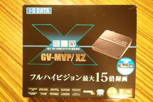 IOData　地上・BS・110度CSデジタル対応 USB接続型TVキャプチャーBOX GV-MVP/XZ