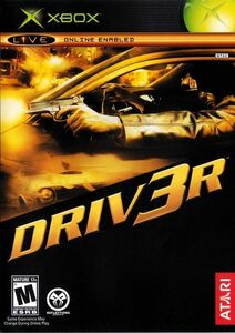 海外限定版 海外版 XBOX ドライバー3 Driv3r