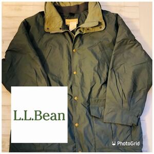 ヴィンテージ　ビッグサイズ　エルエルビーン　L.L.Bean カナダ製　XL ナイロン　中綿　マウンテンジャケット　