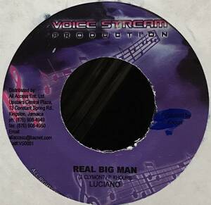 [ 7 / レコード ] Luciano / Real Big Man ( Reggae / Dancehall ) Voice Stream Production ダンスホール レゲエ 