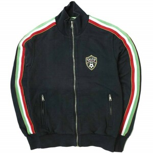 DOLCE＆GABBANA ドルチェアンドガッバーナ CALCIO ジップアップスウェット G9G99G G7Q29 46 ネイビー 裏毛 ジャージー セリエA サッカー