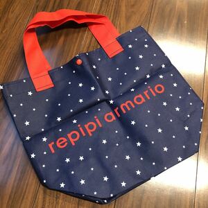 【repipi armario レピピアルマリオ 】ショップバッグ 37×30×16