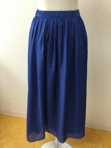 アンタイトル ロイヤルブルーギャザースカート ウエストゴム サイズ1