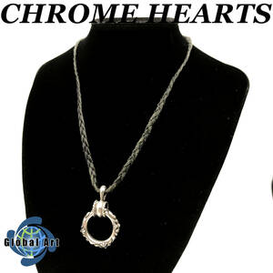 ★E03508/CHROME HEARTS クロムハーツ/ネックレス/SBTバンド アイウェアループ/SILVER 925/総重量 約22.6g/シルバー