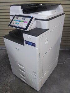 中古 A3フルカラー複合機☆2020年10月使用開始 カウンター 21791枚【RICOH IM C3000F(IMC3000F)】(コピーFAXプリンタースキャナー)4段