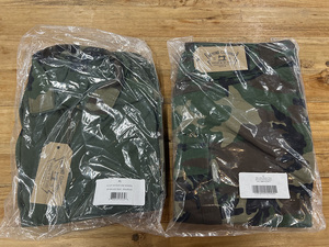 BEYOND A9 ウッドランド コンバットシャツ パンツ XL 上下セット【未使用・送料無料】実物