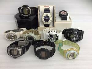 完全ジャンク品 G-SHOCK（BABY-G含む）10点おまとめです。①円スタート送料無料