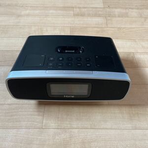 レアジャンク品/旧iPod用/iHome iP90/Dual Alarm Stereo Clock Radio for iPhone/iPod/SDI Technologies