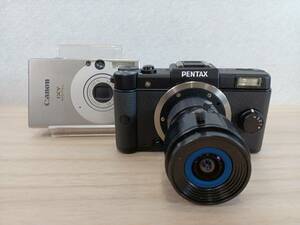 13232-0504★ペンタックス PENTAX Q/キャノン CANON IXY Digital10 おまとめセット★