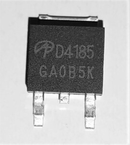 D4185 P-Channel MOSFET To252 40V 40A 理想ダイオード 各種電源周り等の修理に Ｄ４１８５ ＭＯＳＦＥＴ ＤＣＤＣ修理