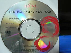 送料最安 140円 CDF29：富士通 　PRIMERGY ドキュメント&ツールCD 1枚のみ　CA40701-A059/CA91200-S438-1