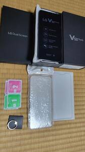 新品未使用品　LG V50S ThinQ LM-V500N 8GB 256GB Dual Screen付属 SIMフリー オーロラブラック