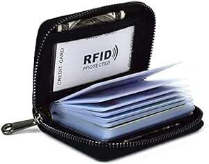 カードケース　大容量　磁気防止　革 　メンズ　クレジットカードケース　RFIDブロッキング　RFID保護カードケース　クレジットカ