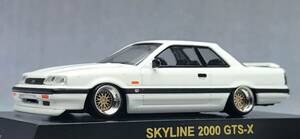 1/64　日産　スカイライン改　R31　２０００　GTS-X　BBS LM　アルミ製　深リム　街道レーサー　グラチャン 京商製