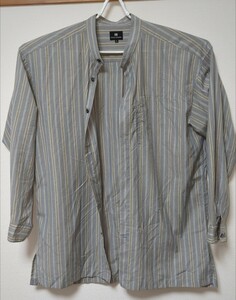 中古 issey miyake 長袖シャツ Lサイズ 緩やか 洗濯済