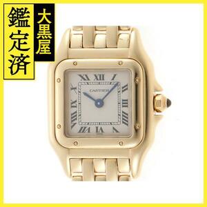 Cartier　カルティエ　パンテールSM　イエローゴールド　W25022B9　クォーツ　レディース　腕時計（2143300214000）【200】C