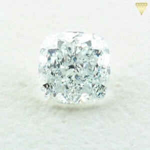 2.12 ct VERY LIGHT BLUE SI1 CUSHION GIA ダイヤモンド ルース DIAMOND EXCHANGE FEDERATION