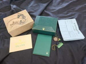 ■本物ROLEX1970年代ヴィンテージBOX5500＆付属品一式■ロレックス箱.ボックス.ケース