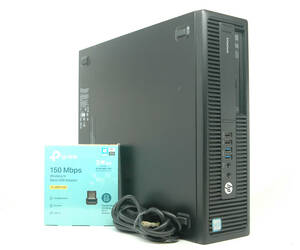 Win11□■Core i7 6700/超大容量32GBメモリ/新品SSD1TB+HDD2TB！hp EliteDesk 800G2 SFF / MS Office2021 / Wi-Fi / USB3.0