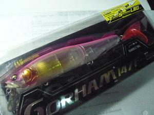 メガバス　NEW 　BASS　ゴーラム　GORHAM　１４７F GP AURORA PINK BACK