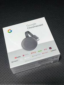 未開封　Google Chromecast GA00439-JP 第3世代 グーグル クロームキャスト