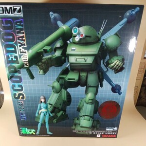 タカラ　DUAL MODEL ZWEI 装甲騎兵ボトムズDMZ -03 1/18 スコープドッグSA withミクロアクションシリーズ　フィアナ