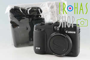 Canon Power Shot G16 Digital Camera #53037F3