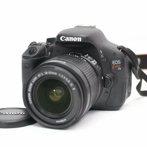 506)【1円スタート♪】Canon デジタル一眼レフカメラ EOS Kiss X5 レンズ EF-S 18-55ｍｍ F3.5-5.6 IS Ⅱキャノン
