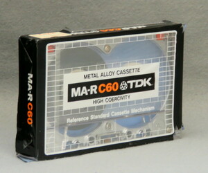 カセットテープ TDK MA-R C60 未開封品 包装破れ メタルテープ