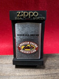 未使用zippo 1998年　AMERICAN RACING DRIVERS CLUB