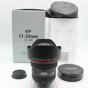 【極美品】 Canon キヤノン EF 11-24mm f4 L USM 元箱 付属品付き CANON キャノン 2408