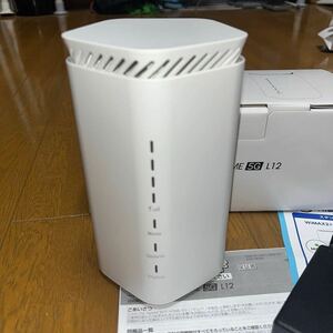 Speed Wi-Fi HOME 5G L12 NAR02 中古美品 