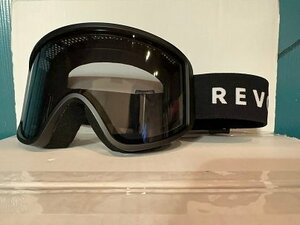 新品未使用 23-24 REVOLT FLAT LIGHT FRAME MAT BLACK / Light Gray / Clear PHO ゴーグル