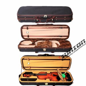VIOLIN CASE バイオリンケース 楽器 管楽器 オックスフォード 軽量 防撥水 ケース 長方形 3WAY リュック ショル