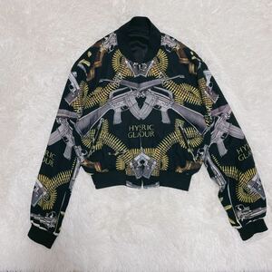 【1円スタート】美品　80s ヴィンテージ　HYSTERIC GLAMOUR ヒステリックグラマー　総柄　スカジャン　古着