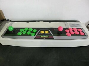 T【C4-18】【140サイズ】SEGA セガサターン用 HSS-0130 アーケードスティック/ジャンク扱い/※傷・汚れ有