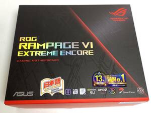 ★美品★ ASUS マザーボード ROG RAMPAGE VI EXTREME ENCORE X299 搭載 LGA2066 対応 エイスース motherboard I240409
