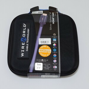 WIRE WORLD ワイヤーワールド HDMIケーブル Silver Sphere シルバーサファイア SSP 1.0m 8K/48Gbps 