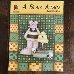 トールペイント 洋書　provo craft a bear affair by karen sloan　[aaa44]