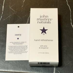 新品・送料無料■CONVERSE TOKYO × john masters organics■P&Bハンドリフレッシュナー コンバース × ジョンマスターオーガニック