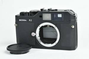 ★良品★Voigtlander フォクトレンダー BESSA R2 ブラック レンジファインダー 点検済み♪/k08