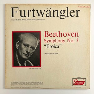 LP/ フルトヴェングラー、ベルリンフィル / ベートーヴェン：交響曲第3番「エロイカ」/ US盤 TURNABOUT TV4343 31013