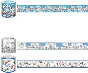 ドラえもん 養生テープ 水に強くて貼ってはがせる養生テープ マスキングテープ デコテープ 3個セット