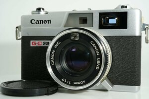 1円～ 良品 Canon Canonet QL17 G-Ⅲ G3 40mm f1.7 レンジファインダー コンパクトフィルムカメラ B91449