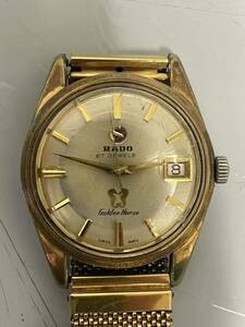 D05016 RADO ラドー 自動巻き ゴールデンホース Golden Horse 57石 メンズ 稼働品 Water Sealed